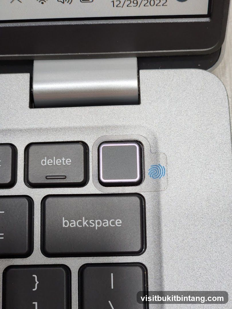 Laptop Fingerprint Scanner