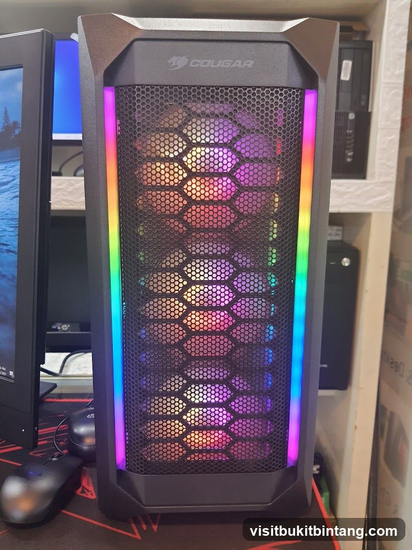 Computer Tower with RGB Lighting