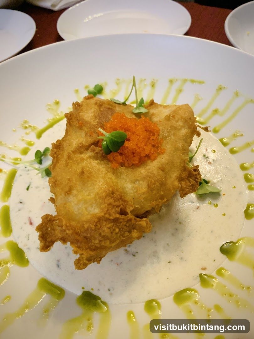 Fried Fish with Roe and Sauce