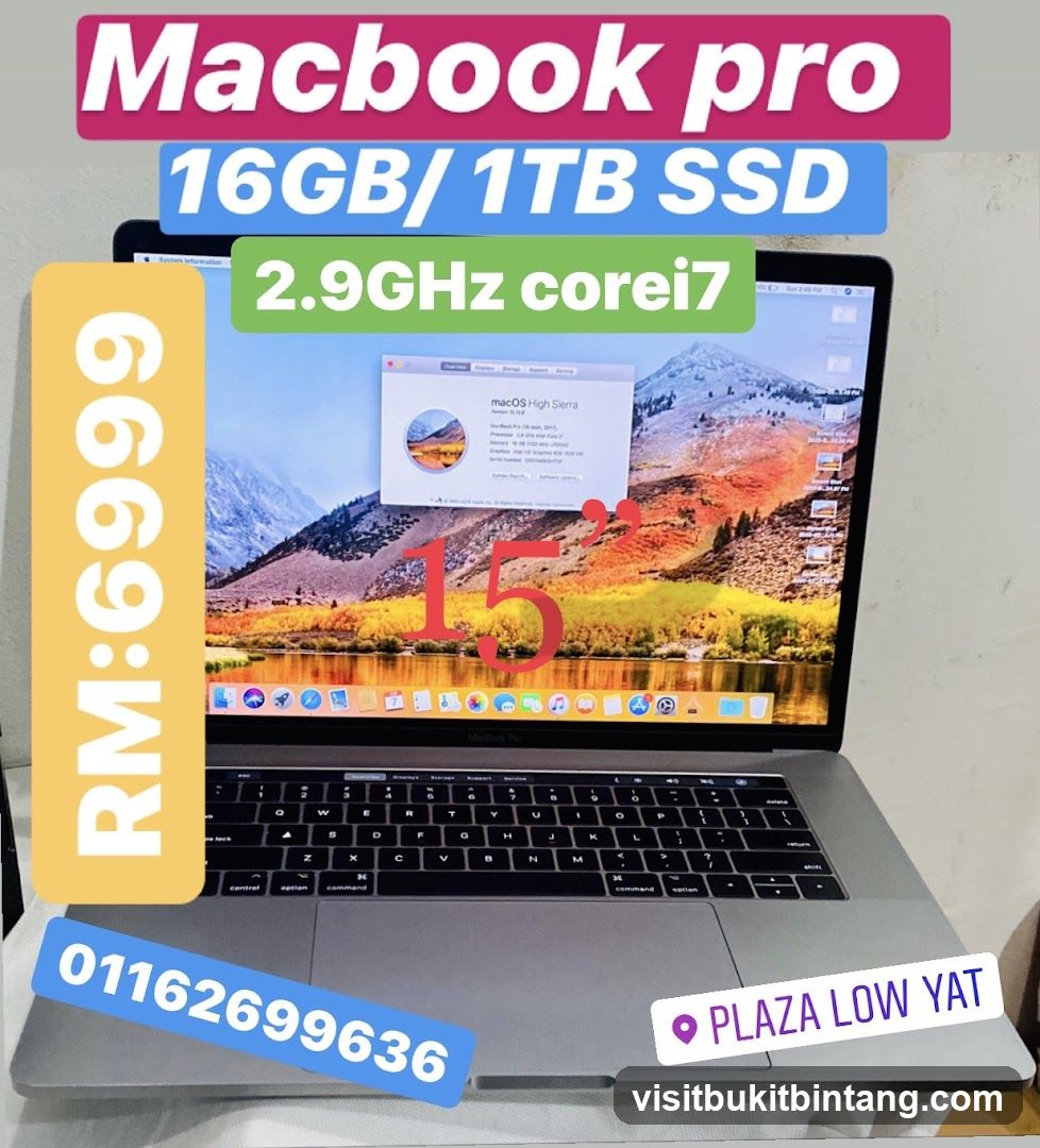Macbook Pro Advertisement