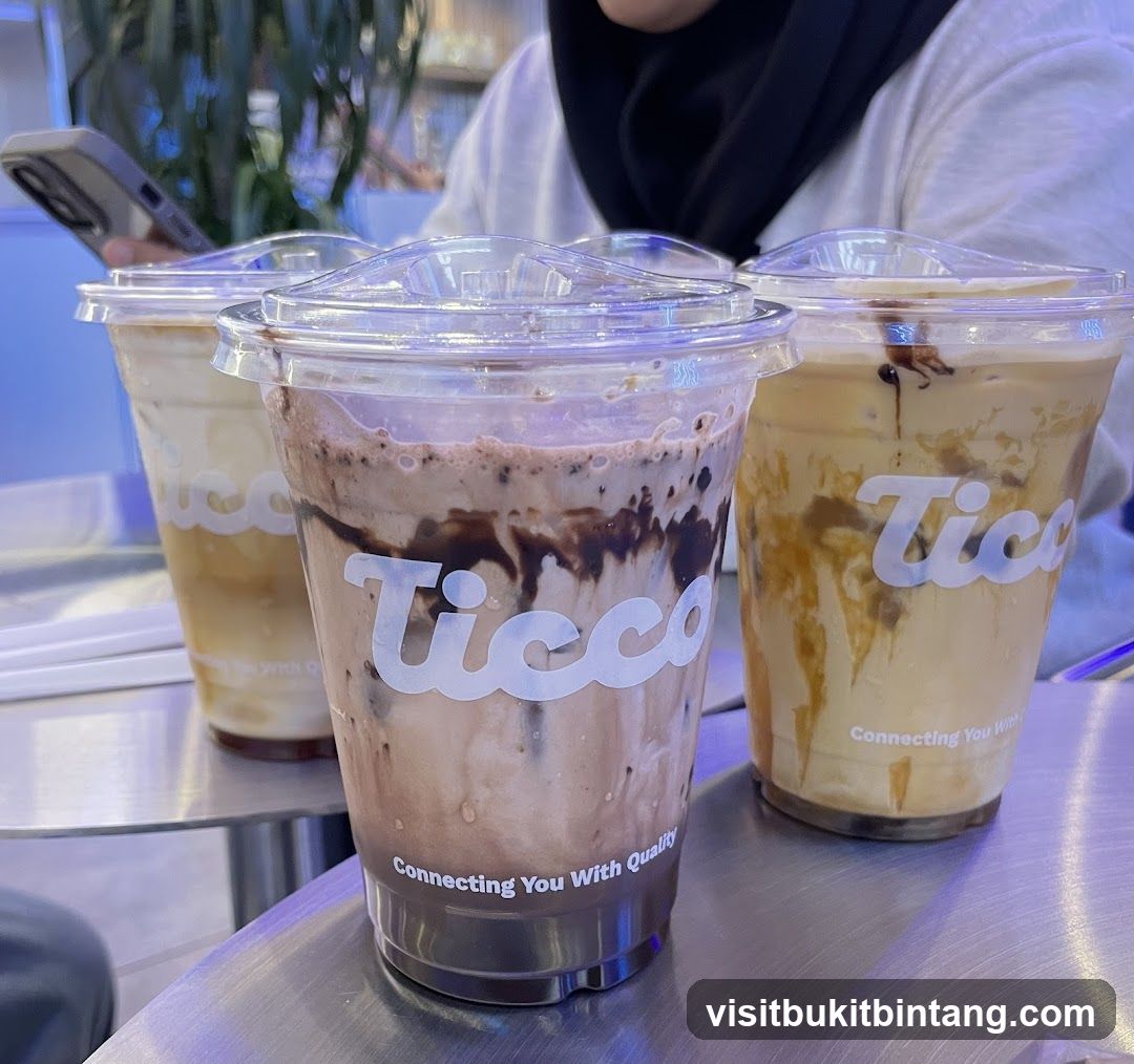 Three Iced Drinks