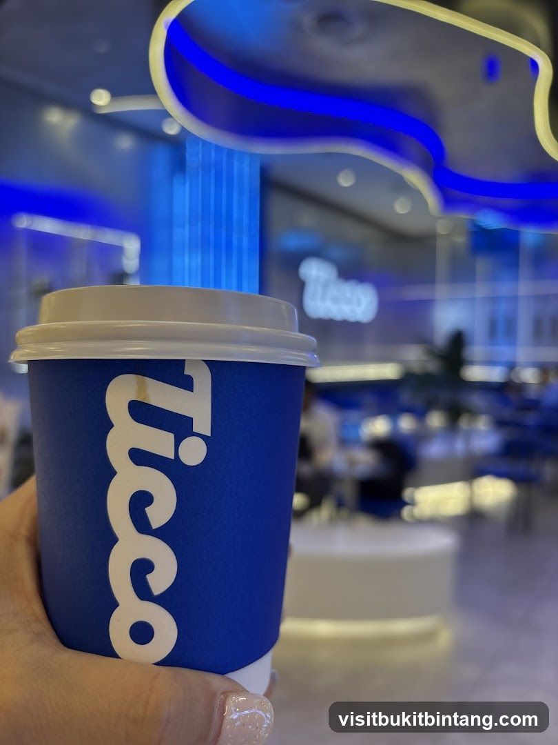 Coffee cup with logo