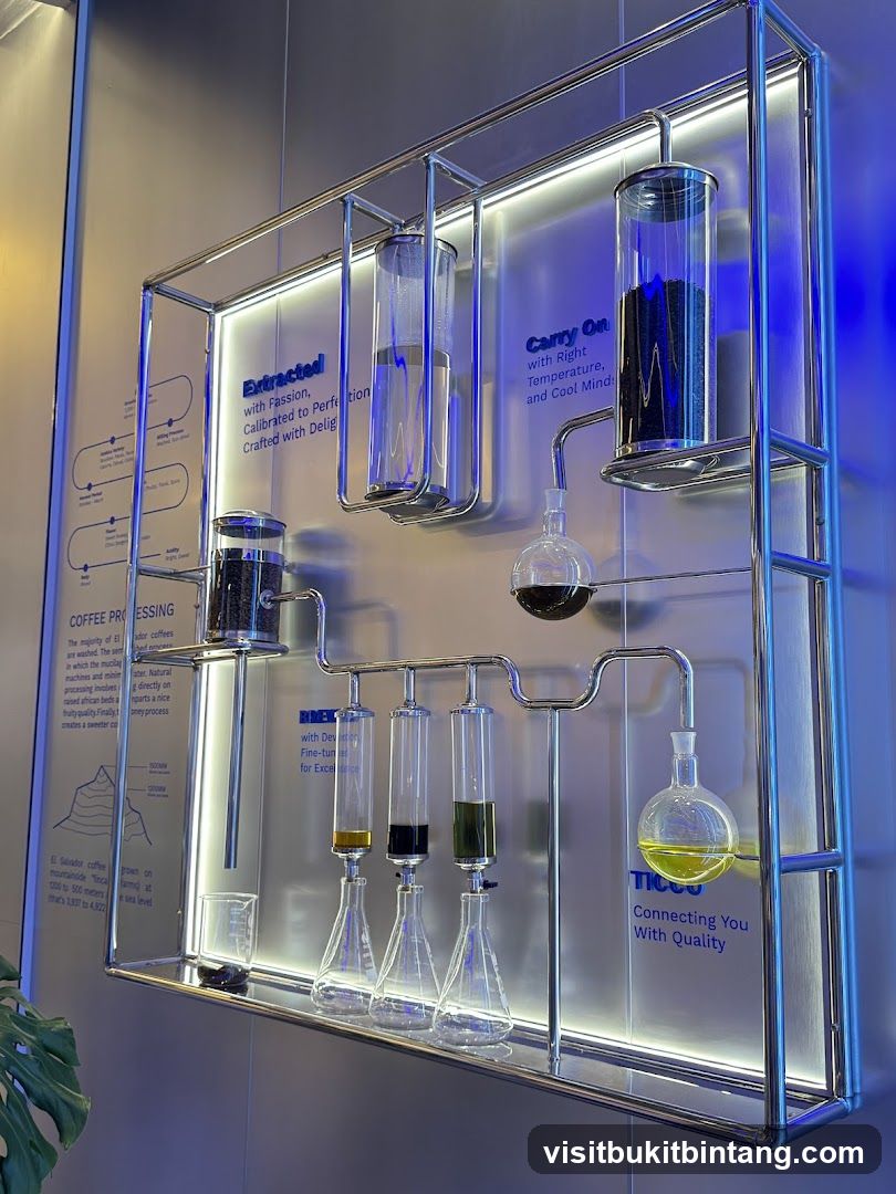 Coffee Processing Display