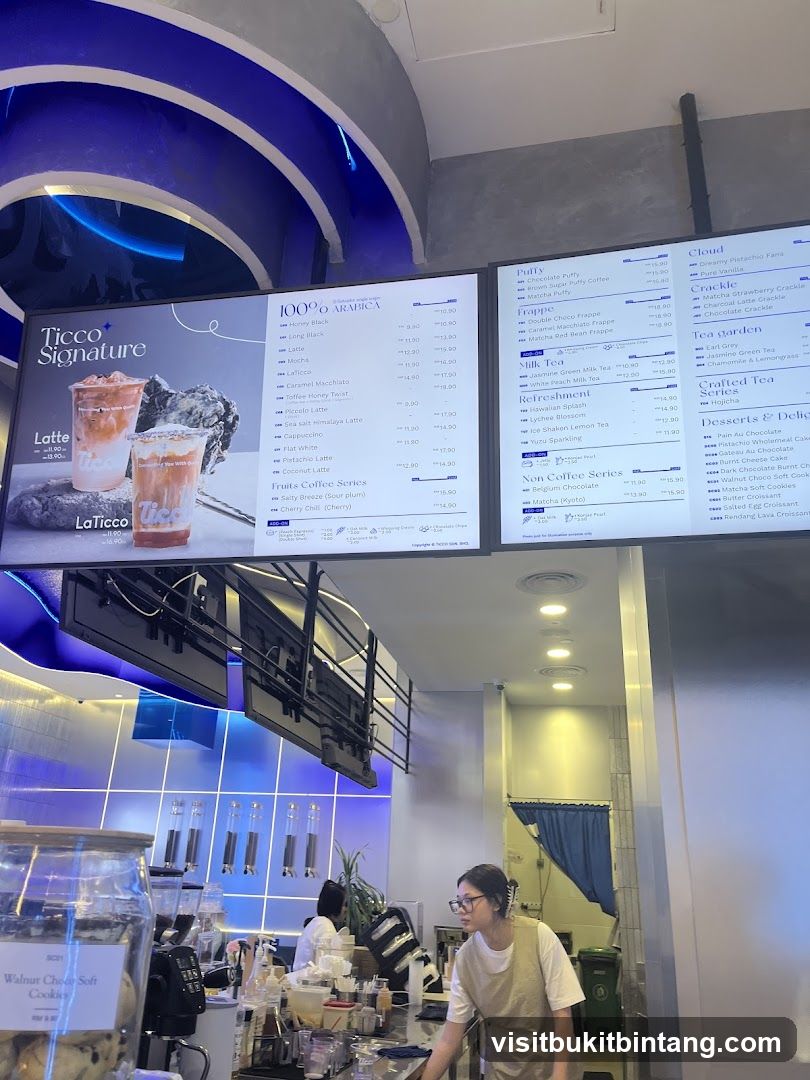 Ticco Signature Menu