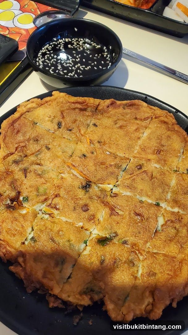 Korean Pancake with Dipping Sauce
