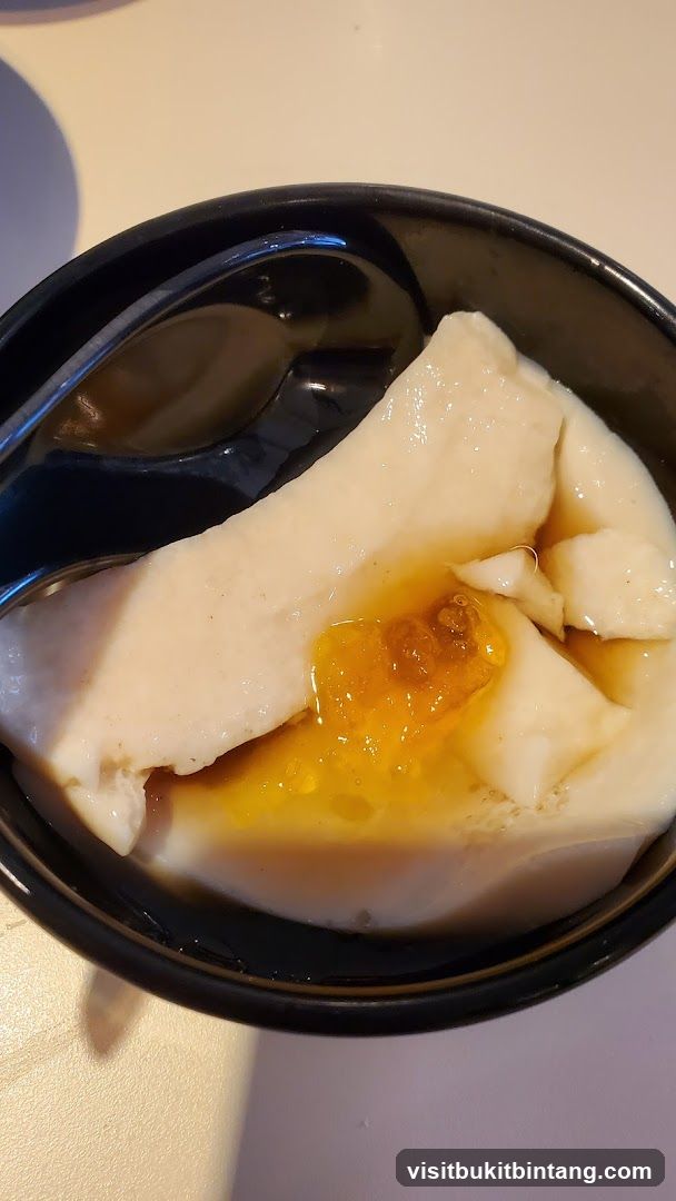 Dessert with Syrup