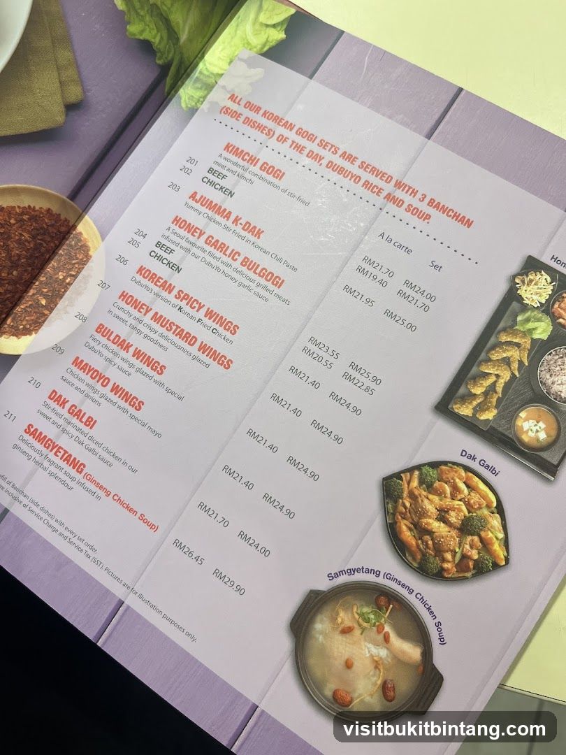 Korean Gogi Sets