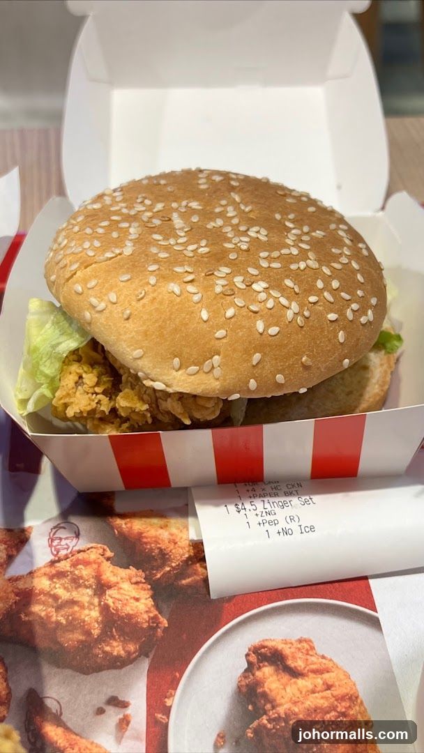 Fried Chicken Burger