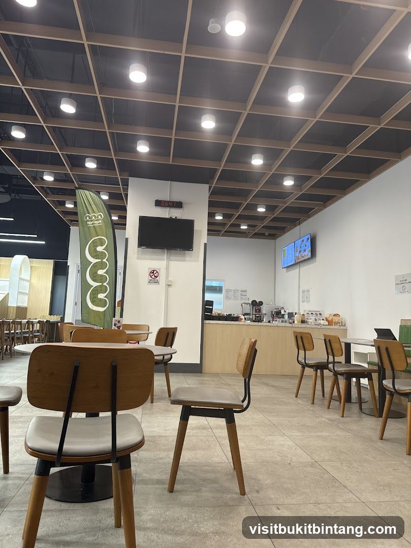 Cafe Interior with Seating