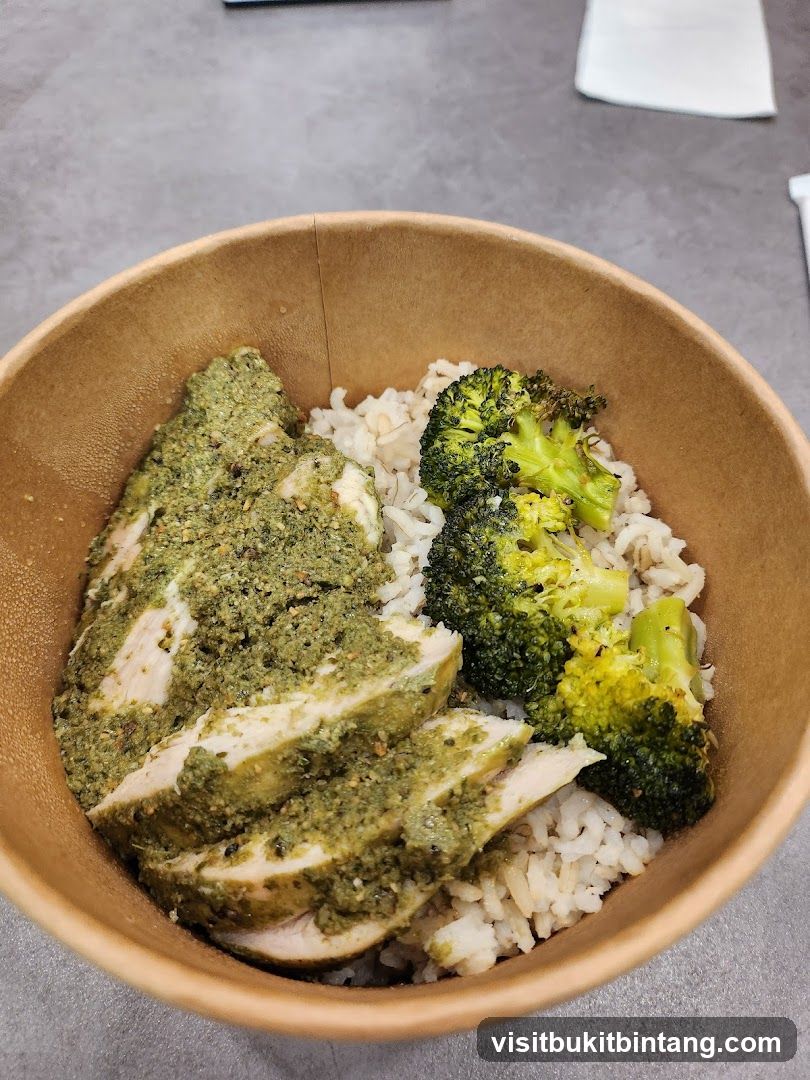 Chicken and Broccoli Bowl