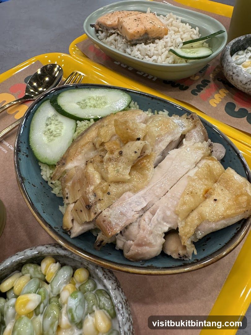 Chicken and Salmon Rice Bowls