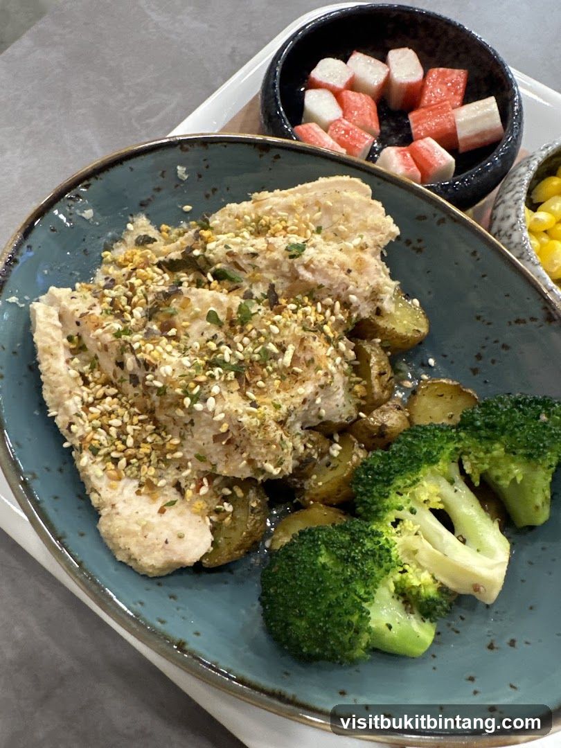 Chicken and Potatoes with Broccoli