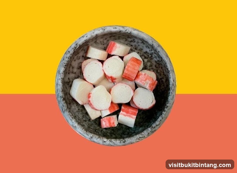 Crab Sticks in Bowl