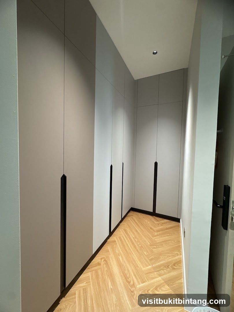 Modern Wardrobe Installation