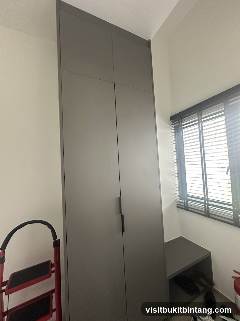 Wardrobe and Window Area