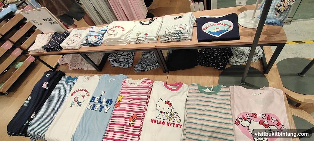 Hello Kitty Apparel Display