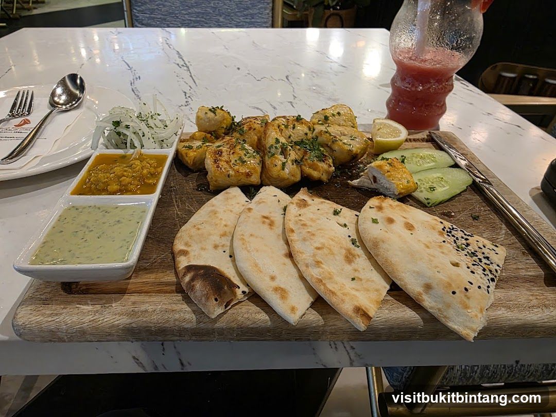 Chicken Tikka Platter