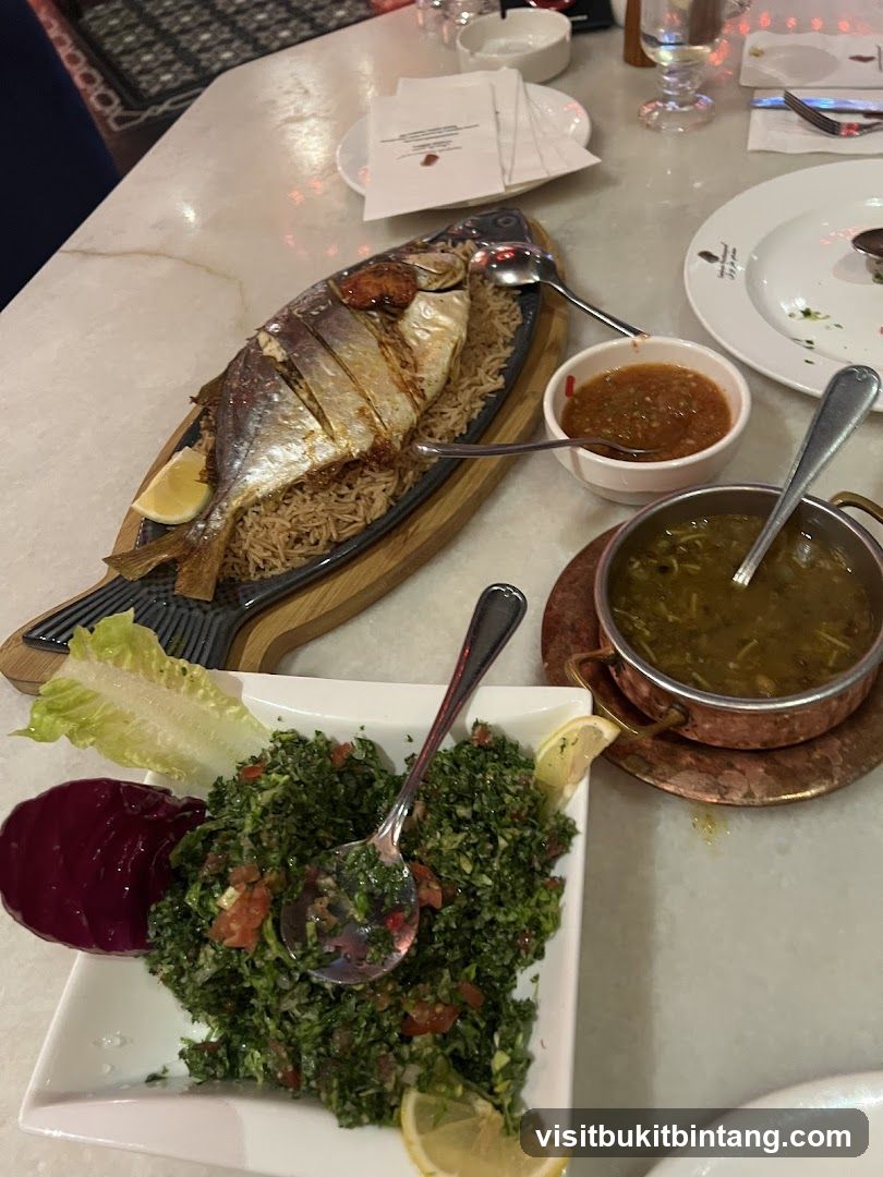 Middle Eastern Meal