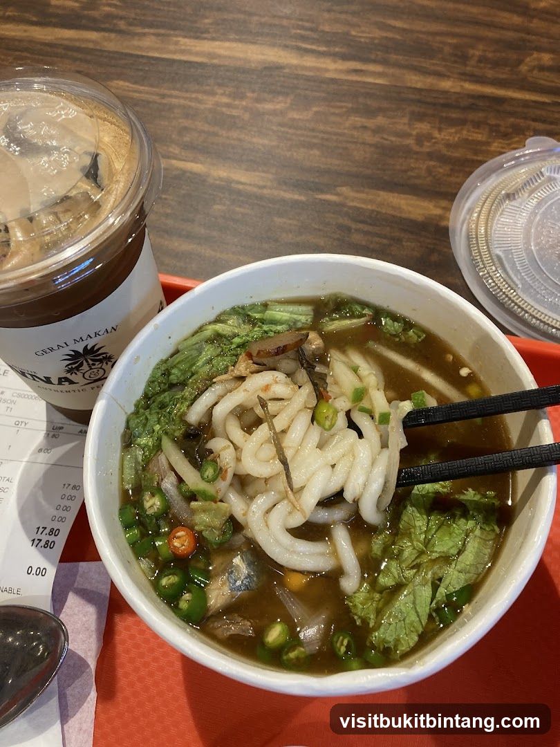 Noodle Soup and Drink