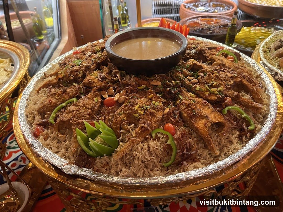 Large Platter of Fish and Rice