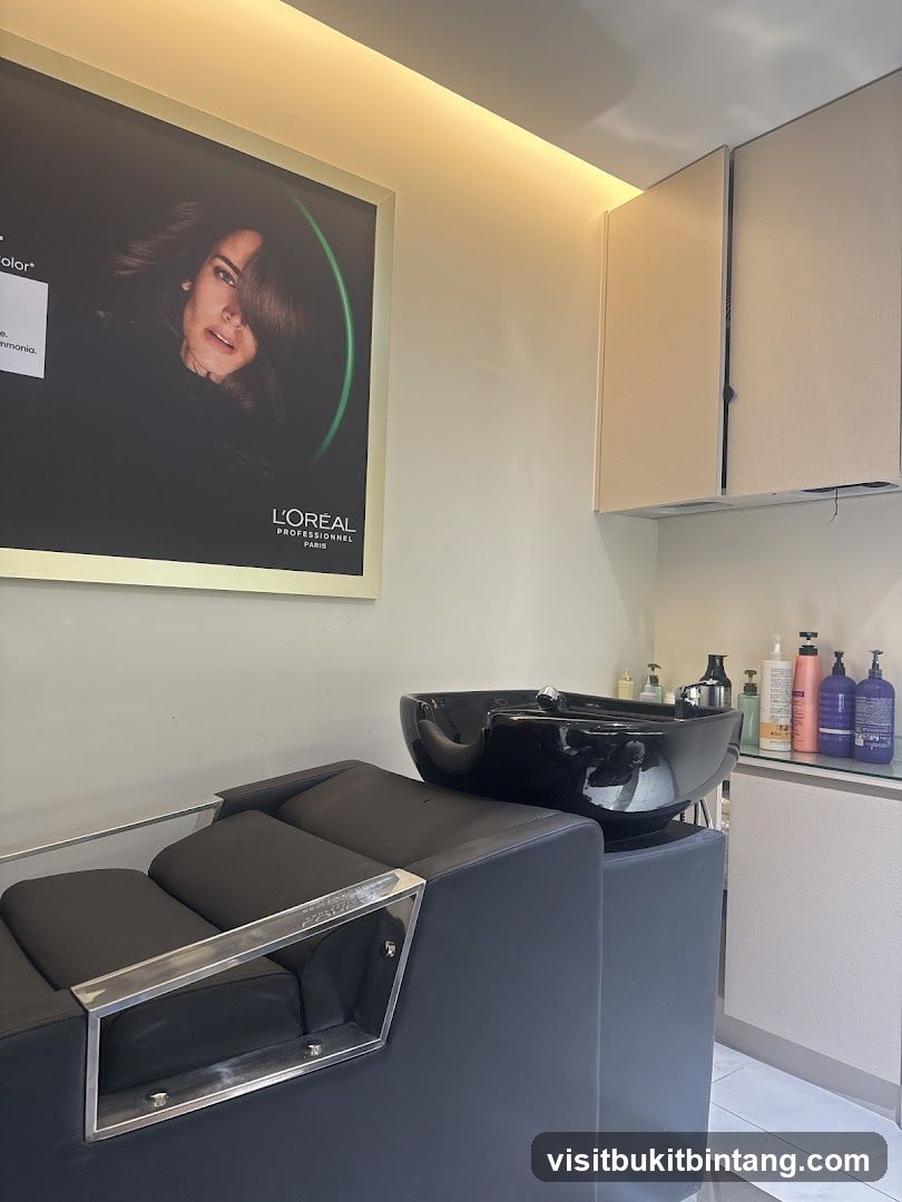 Hair Salon Washing Station
