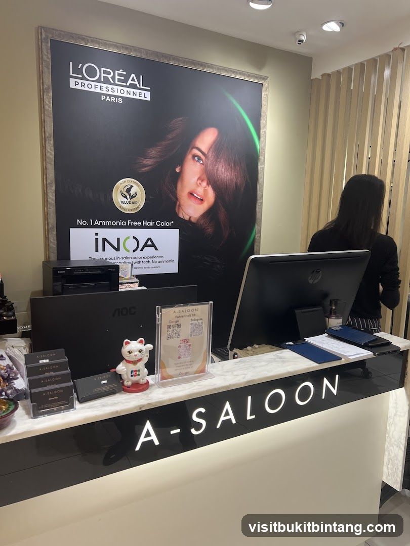 Salon Reception Desk
