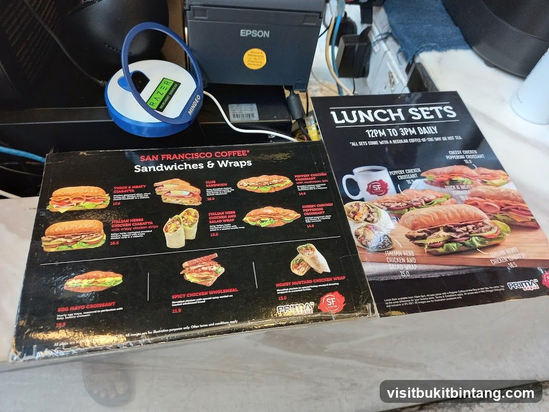 San Francisco Coffee Sandwiches & Wraps and Lunch Sets