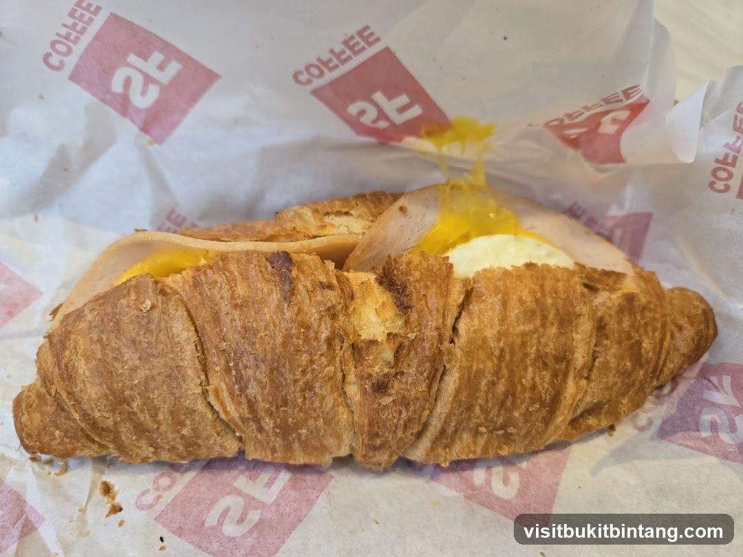 Croissant Breakfast Sandwich
