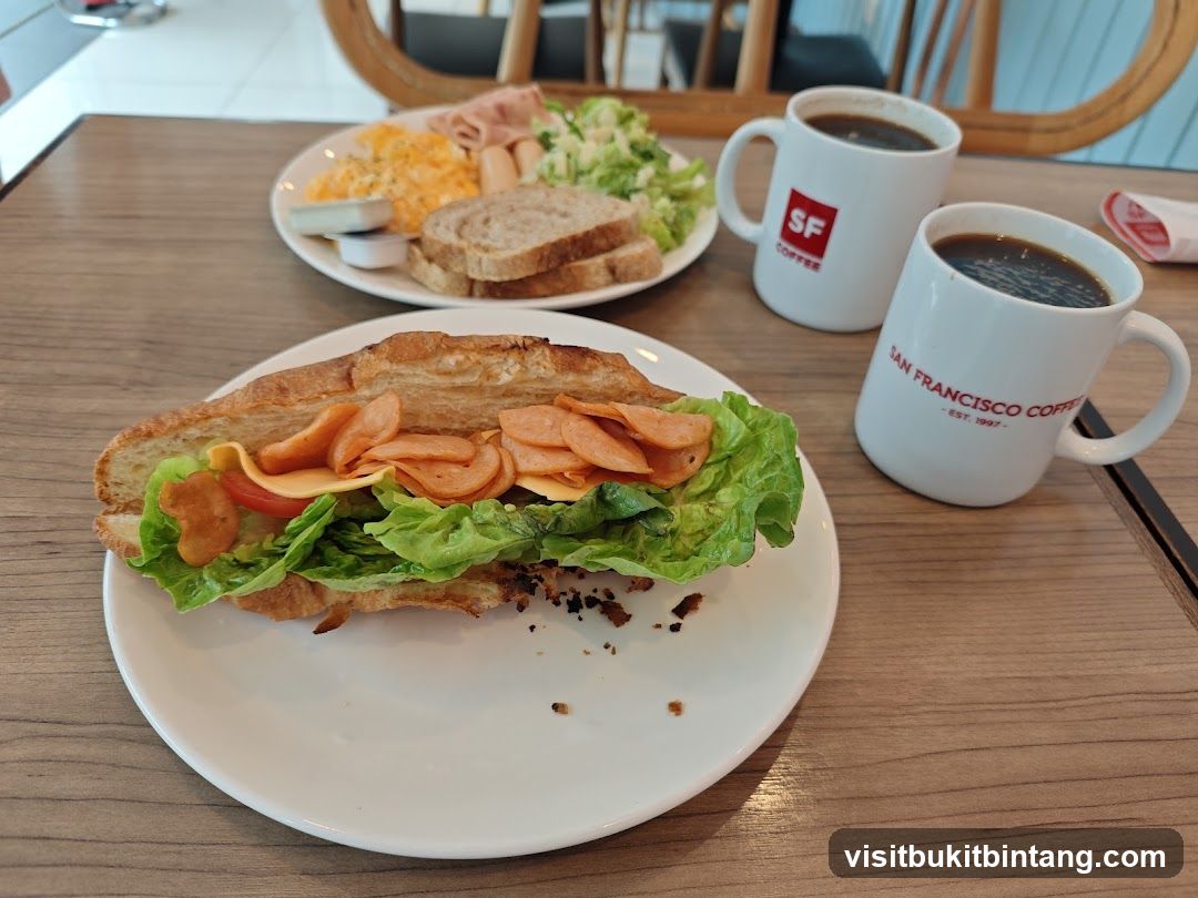 Breakfast Spread with Coffee