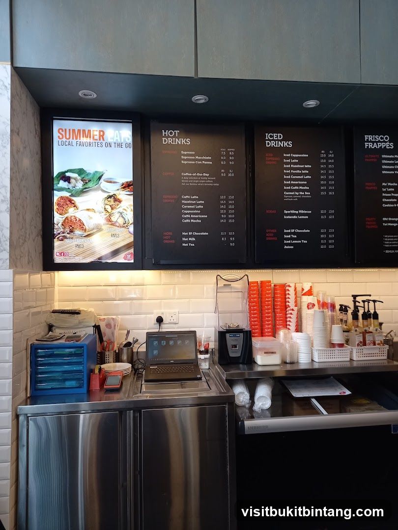 Summer Eats & Drinks Menu