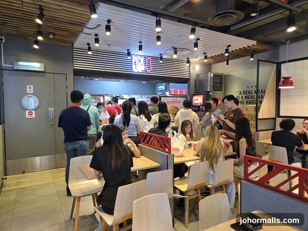 Restaurant Interior with Customers