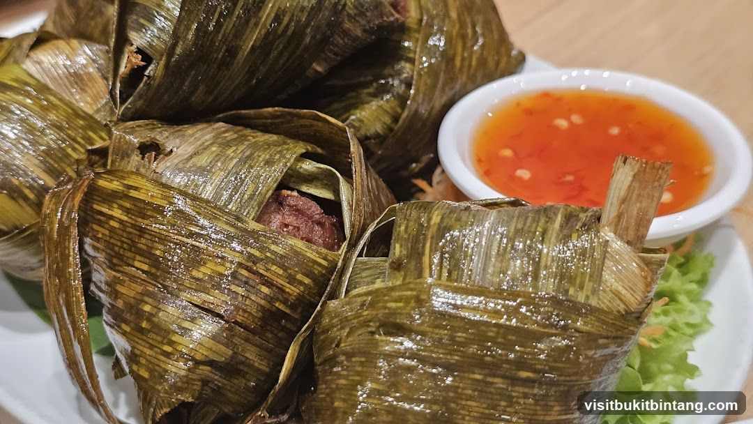 Chicken Wrapped in Pandan Leaves