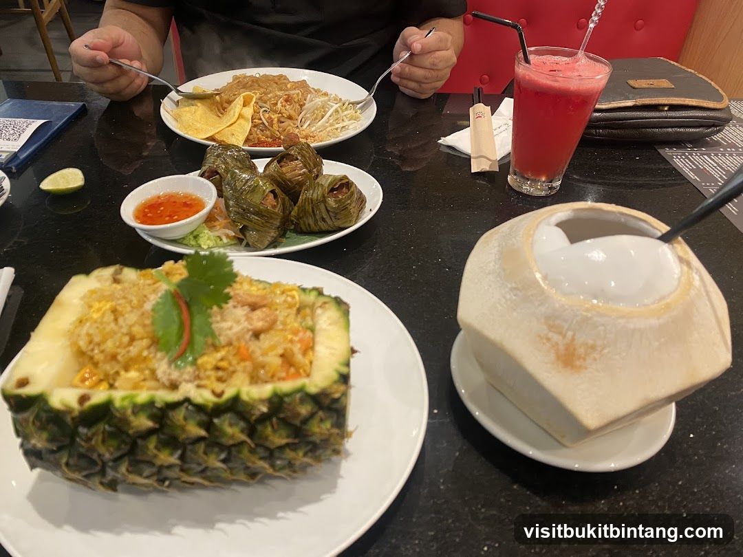 Thai Food Spread