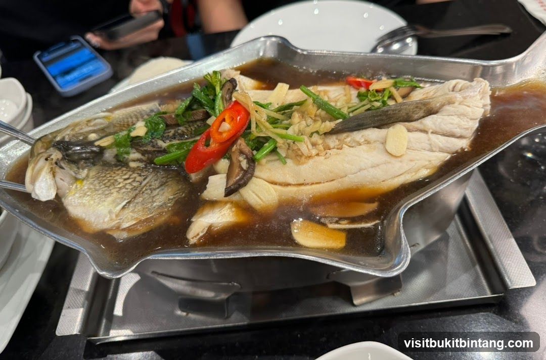 Steamed Fish Dish
