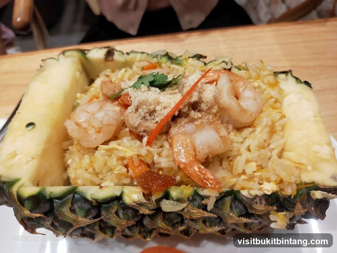 Pineapple Fried Rice with Shrimp