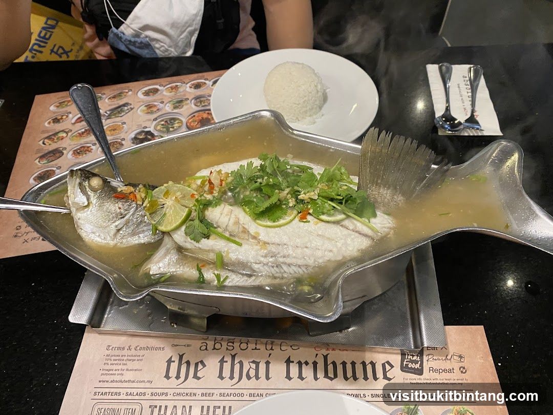 Steamed Fish with Lime and Chili