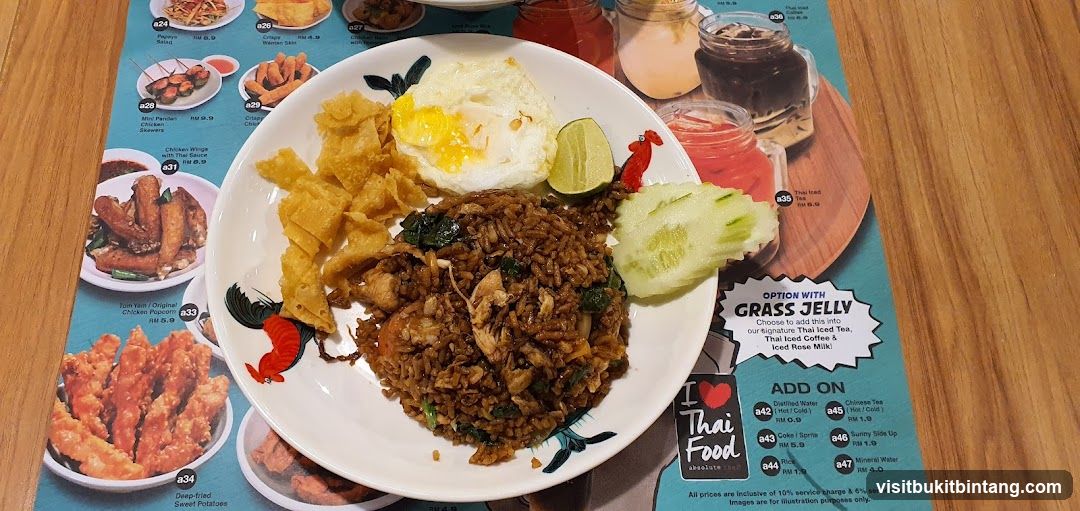 Thai Fried Rice with Fried Egg