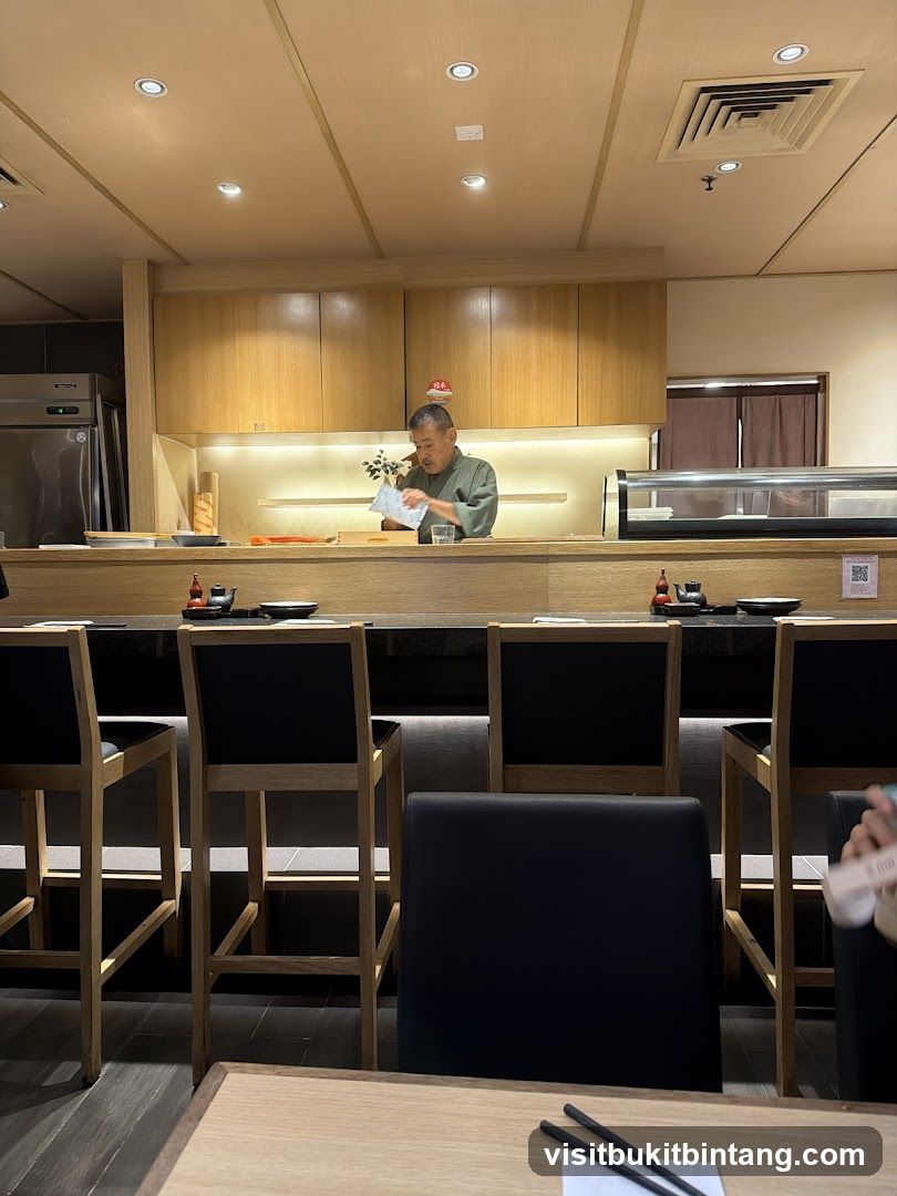 Sushi Chef Preparing Food