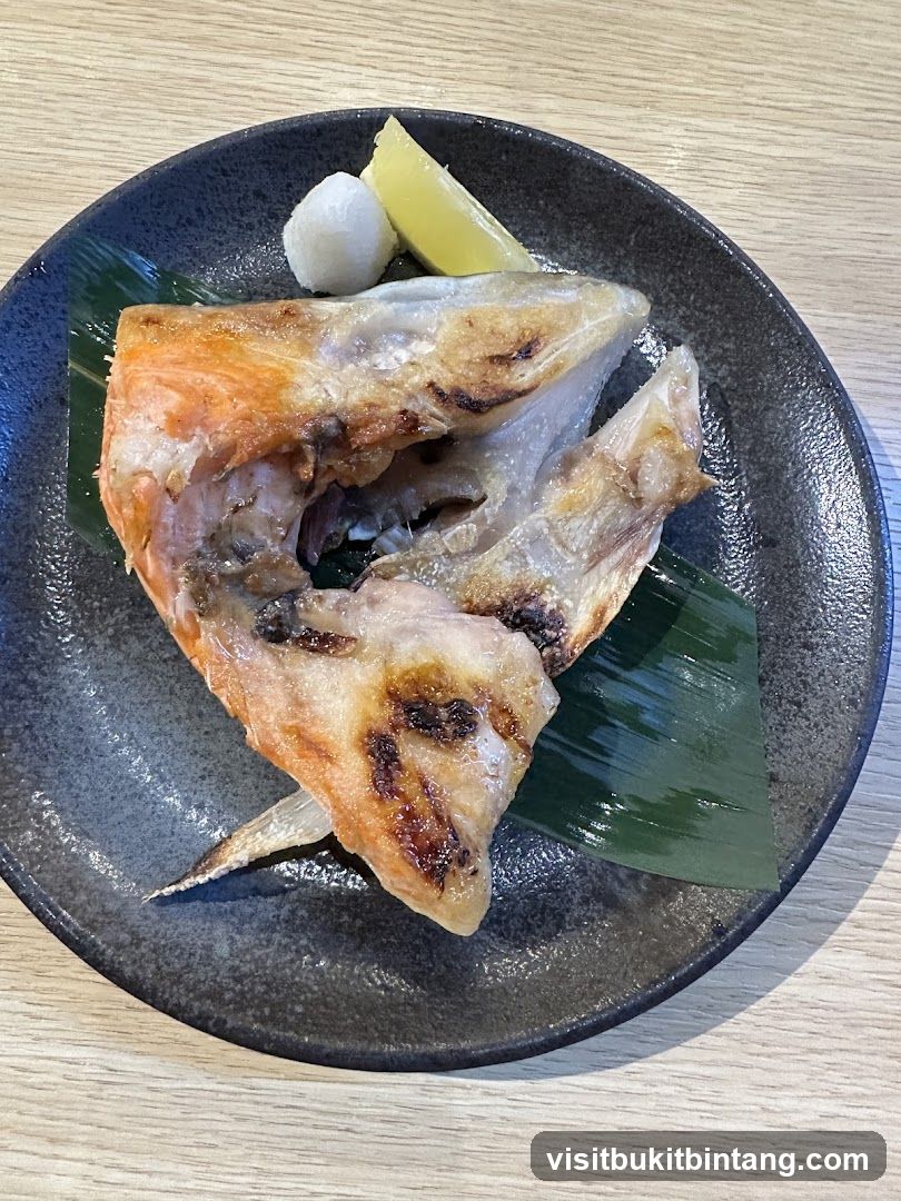 Grilled Fish Head