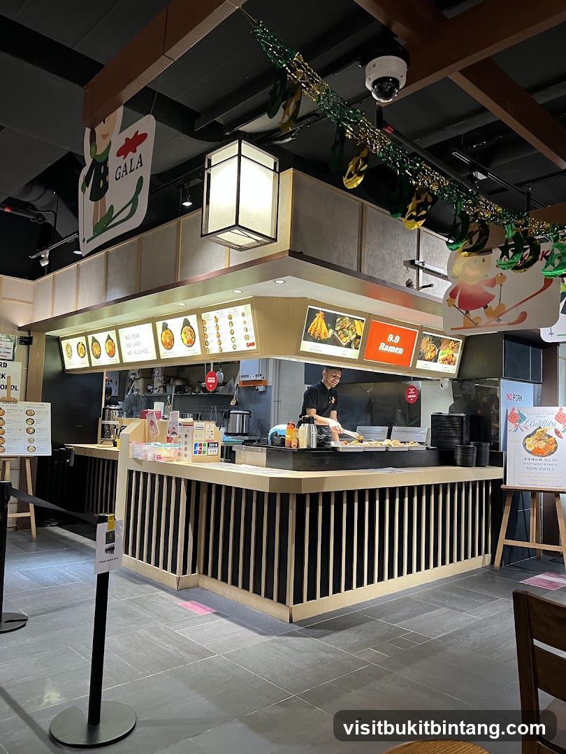 Ramen Restaurant Counter