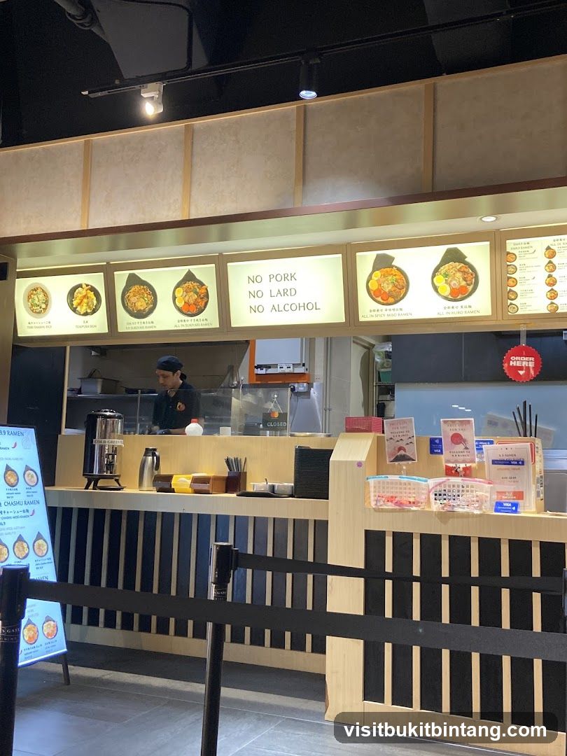 Ramen Restaurant Counter