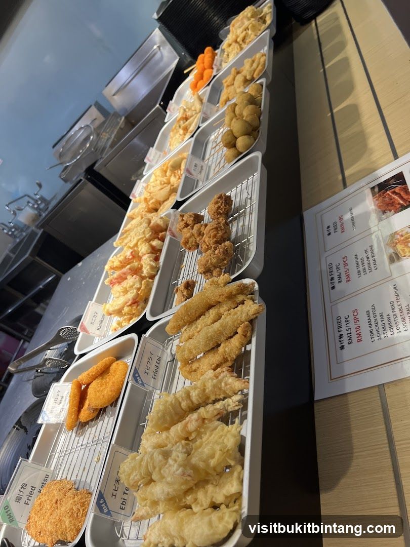 Fried Food Display