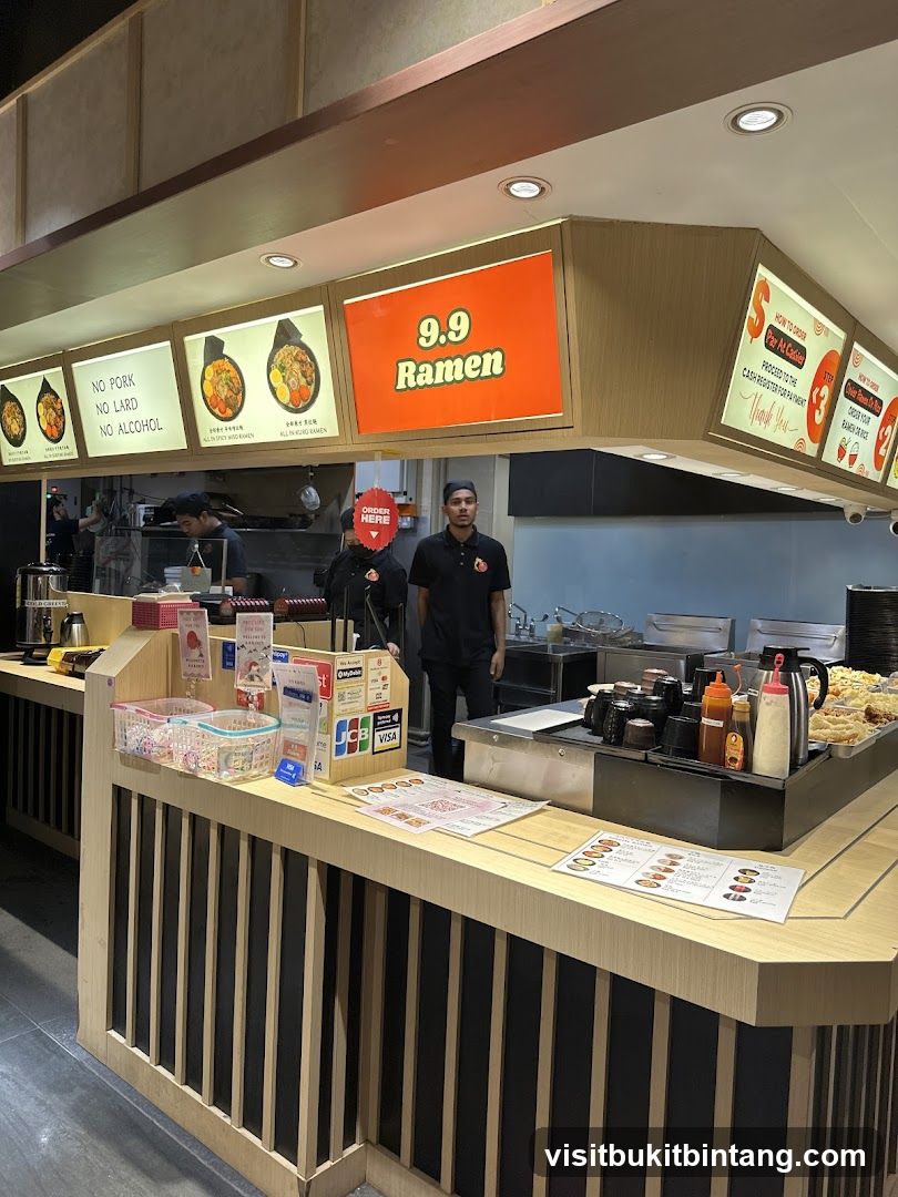 Ramen Restaurant Counter