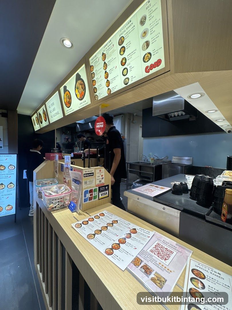 Ramen Menu