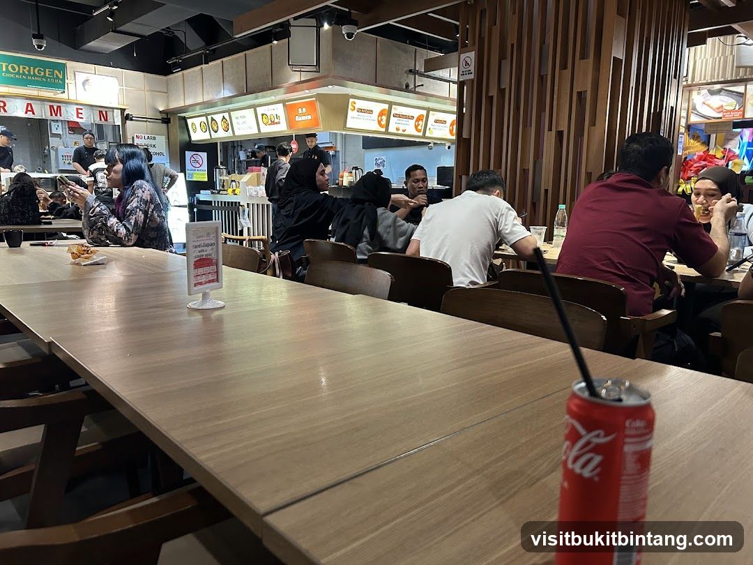 Food Court Dining Area