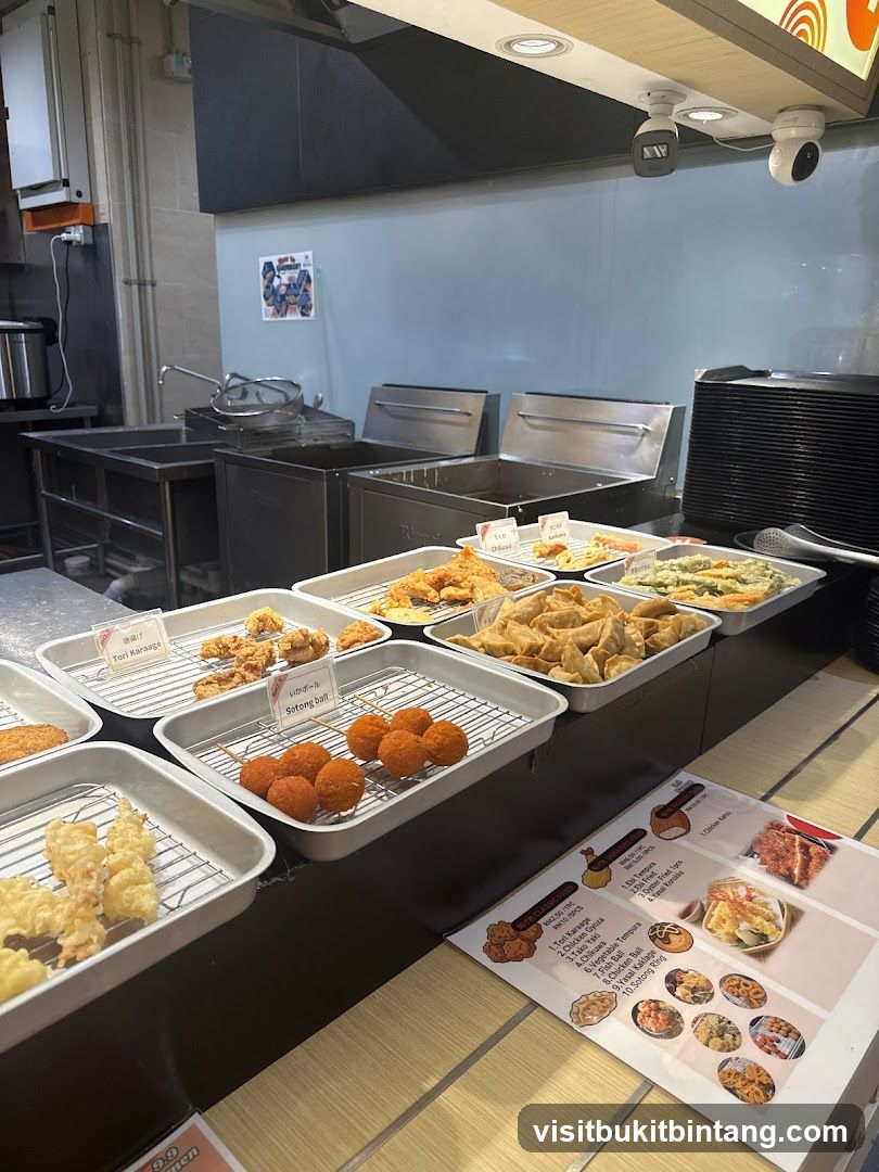 Fried Food Display