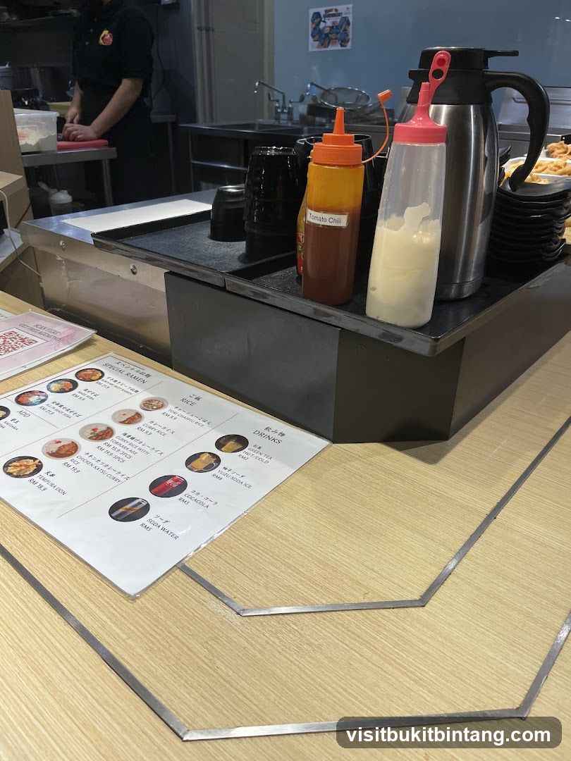 Special Ramen Menu