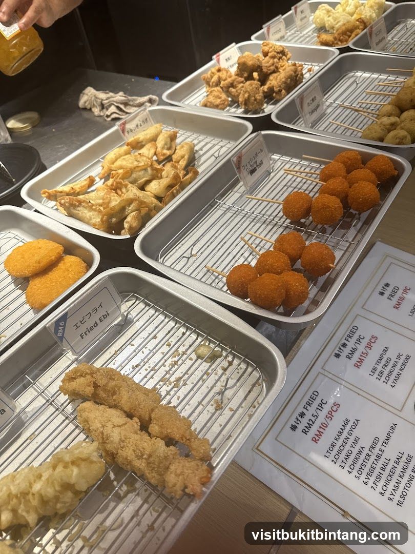 Fried Food Display