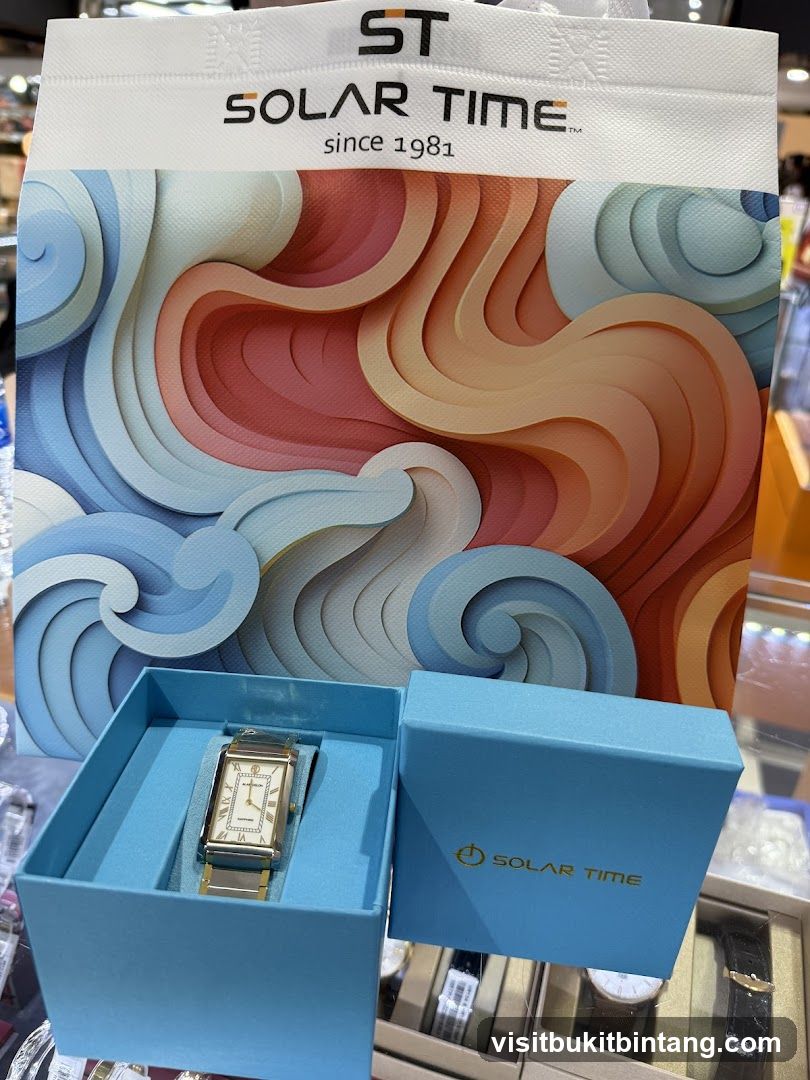 Solar Time Watch Display