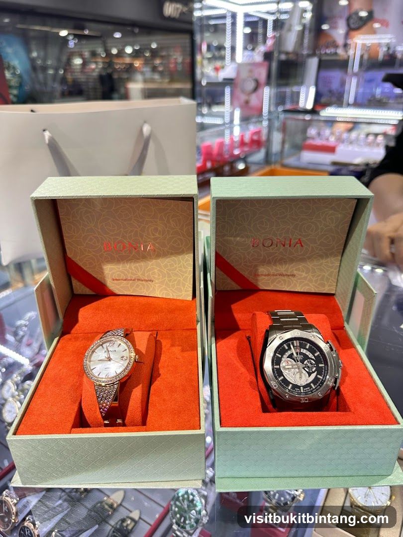 Two Bonia Watches in Boxes